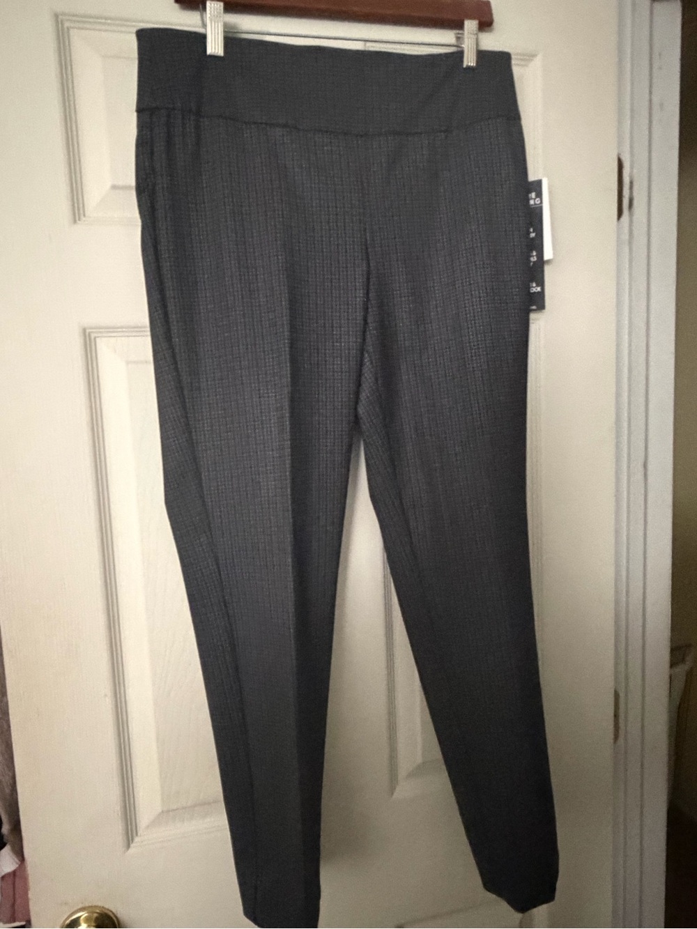 Zac & Rachel Dark Charcoal Straight Leg Pants